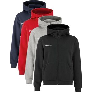Craft 1915296 Community 2.0 Logo FZ Hoodie W Kvinde - Sporty hættetrøje Rød XS Craft 1915296 Community 2.0 Logo FZ Hoodie W Kvinde - Sporty hættetrøje Rød XS