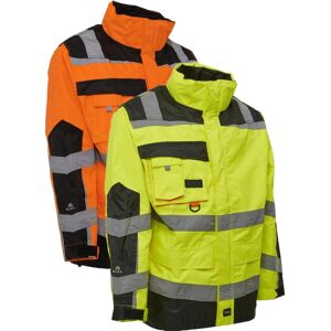 Elka 086004r Visible Xtreme Jakke Fluorescerende Gul/sort 2xl Elka 086004r Visible Xtreme Jakke Fluorescerende Gul/sort 2xl