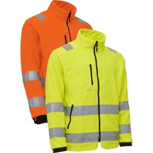Elka 150014r Visible Xtreme Zip-In Fleece Fluorescerende Gul 4xl Elka 150014r Visible Xtreme Zip-In Fleece Fluorescerende Gul 4xl
