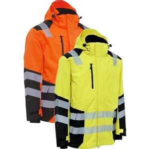 Elka 186003r Visible Xtreme Recycled Jakke Fluorescerende Gul/sort S Elka 186003r Visible Xtreme Recycled Jakke Fluorescerende Gul/sort S