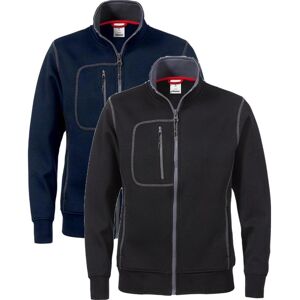 Fristads 110170 Acode Sweatshirt Jakke, Dame / Arbejdstrøje Sort M Fristads 110170 Acode Sweatshirt Jakke, Dame / Arbejdstrøje Sort M