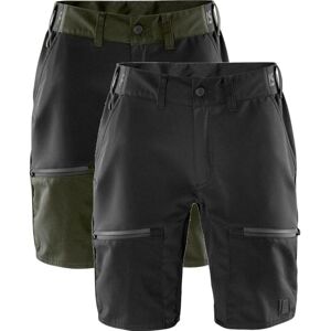 Fristads 131298 Carbon Semistretch Outdoor Shorts / Arbejdsshorts Army Grøn/sort S Fristads 131298 Carbon Semistretch Outdoor Shorts / Arbejdsshorts Army Grøn/sort S