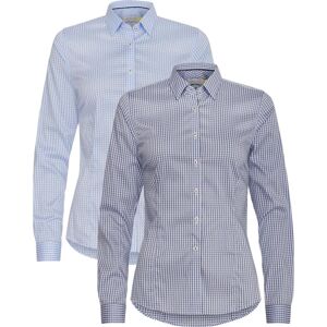 J. Harvest & Frost 2905303 Yellow Bow 53 Dame Navy/check Xxl J. Harvest & Frost 2905303 Yellow Bow 53 Dame Navy/check Xxl