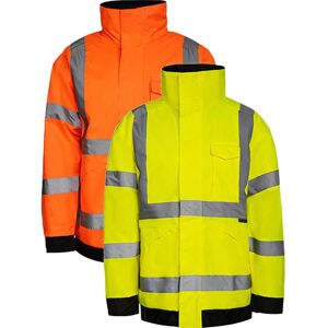 Korntex - KX020 Hi-Vis - Gul - M - Regnjakke Korntex - KX020 Hi-Vis - Gul - M - Regnjakke