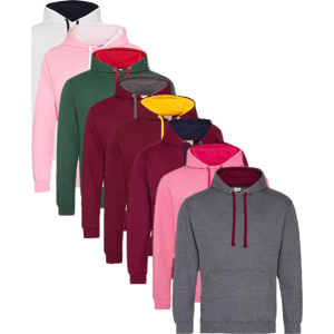 AWDis Just Hoods Sweat Varsity Hoodie - S - Sort AWDis Just Hoods Sweat Varsity Hoodie - S - Sort
