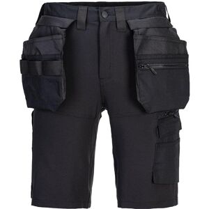 Portwest Dx451 Dx4 Craft Hængelomme Shorts Sort 40 Portwest Dx451 Dx4 Craft Hængelomme Shorts Sort 40