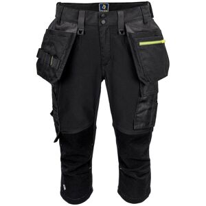 Projob 645557 5557 Knickers Med Stretch Kevlar På Knæ / Arbejdsknickers Black D112 Projob 645557 5557 Knickers Med Stretch Kevlar På Knæ / Arbejdsknickers Black D112