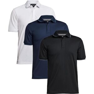 Tenson 465018062 Txlite Q-Dry Polo Herre White L Tenson 465018062 Txlite Q-Dry Polo Herre White L