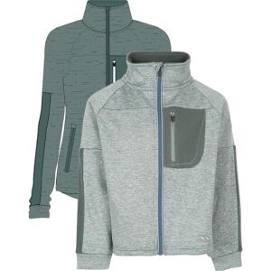 Trespass Immense - Kids Unisex Fleece At200 Spruce Green Marl 3/4 Trespass Immense - Kids Unisex Fleece At200 Spruce Green Marl 3/4