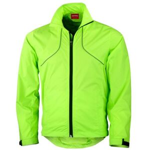 Spiro S185X Neon Lime Letvægts trail- og løbejakke Spiro S185X Neon Lime Letvægts trail- og løbejakke