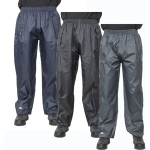 Trespass Qikpac Pant Adults / Unisex Regnbukser-Navy-L Trespass Qikpac Pant Adults / Unisex Regnbukser-Navy-L