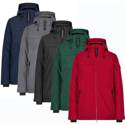 ID Identity Id Hooded 0843 Vandafvisende Dame Vinterjakke I Gananvendt Polyester-Sort-3xl ID Identity Id Hooded 0843 Vandafvisende Dame Vinterjakke I Gananvendt Polyester-Sort-3xl