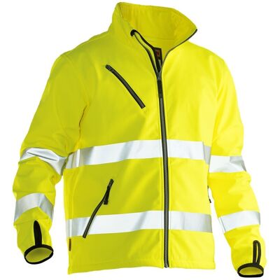 Jobman 1202 Softshell Jakke Hi-Vis Herre Yellow Xxl Jobman 1202 Softshell Jakke Hi-Vis Herre Yellow Xxl