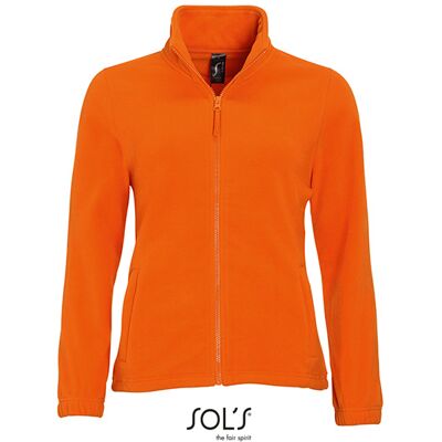 Sol's L745 Orange fleecejakke - Jakke Sol's L745 Orange fleecejakke - Jakke