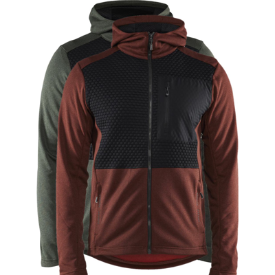 Blåklåder Blåkläder 3540 Hættetrøje Full Zip / Hættetrøje Full Zip - 4xl - Efterårsgrøn/sort Blåklåder Blåkläder 3540 Hættetrøje Full Zip / Hættetrøje Full Zip - 4xl - Efterårsgrøn/sort