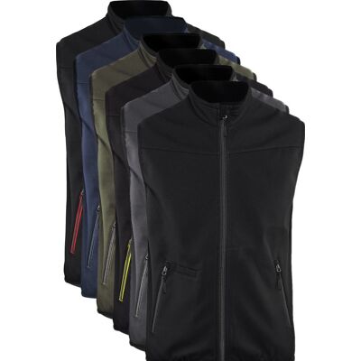 Blåklåder Blåkläder 3850 Softshell Vest / Softshell Vest - M - Mellemgrå/sort Blåklåder Blåkläder 3850 Softshell Vest / Softshell Vest - M - Mellemgrå/sort