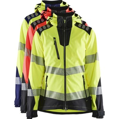 Blåklåder Blåkläder 4791 Dame High Vis Softshell Jakke / Dame High Vis Softshell Arbejdsjakke - S - High Vis Gul/marineblå Blåklåder Blåkläder 4791 Dame High Vis Softshell Jakke / Dame High Vis Softshell Arbejdsjakke - S - High Vis Gul/marineblå