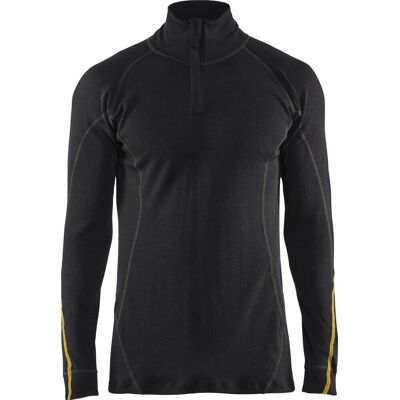 Blåklåder Blåkläder 4796 Brandhæmmende Undertrøje Inherent Half Zip / Brandhæmmende Undertrøje Inherent Half Zip - 2xl - Sort Blåklåder Blåkläder 4796 Brandhæmmende Undertrøje Inherent Half Zip / Brandhæmmende Undertrøje Inherent Half Zip - 2xl - Sort