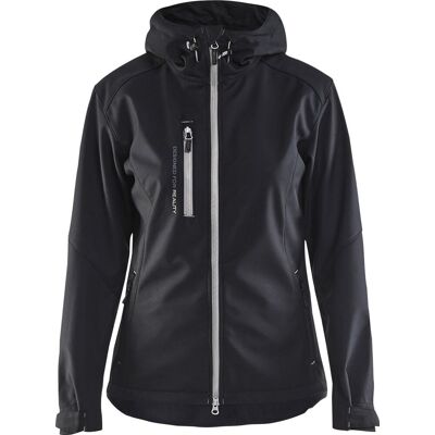 Blåklåder Blåkläder 4919 Dame Softshell Jakke / Dame Softshell Arbejdsjakke - L - Sort/sølv Blåklåder Blåkläder 4919 Dame Softshell Jakke / Dame Softshell Arbejdsjakke - L - Sort/sølv