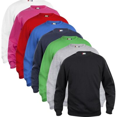 Clique 21020 Basic Roundneck Junior / Sweatshirt / Trøje Sort 90/100 Clique 21020 Basic Roundneck Junior / Sweatshirt / Trøje Sort 90/100
