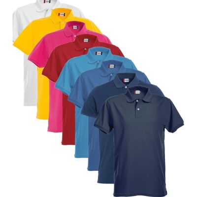 Clique 28240 Stretch Premium Polo Citron L Clique 28240 Stretch Premium Polo Citron L