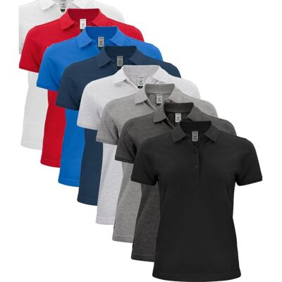 Clique Økologisk Bomulds Polo Damer - Poloshirt Clique Økologisk Bomulds Polo Damer - Poloshirt