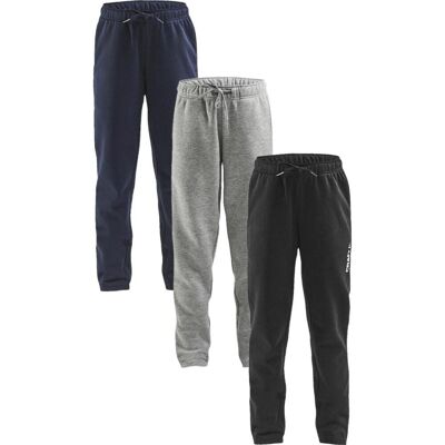 Craft Unisex Grå Sportbukser - Community Sweatpants Craft Unisex Grå Sportbukser - Community Sweatpants