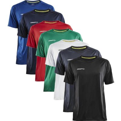 Craft Evolve Tee M Bright Red - T-Shirt Craft Evolve Tee M Bright Red - T-Shirt