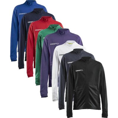 Craft Evolve Full Zip Børnejakke - Til 12-14 år Craft Evolve Full Zip Børnejakke - Til 12-14 år