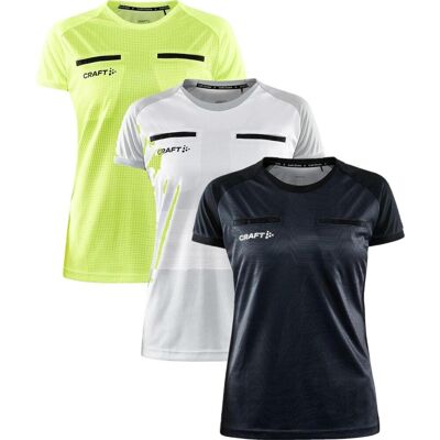 Craft Evolve Referee Jersey - Let, fugttransporterende, Gul - Aktiv Trøje Craft Evolve Referee Jersey - Let, fugttransporterende, Gul - Aktiv Trøje