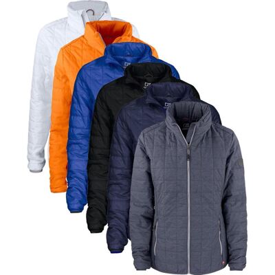 Cutter & Buck 351407 Rainier Jacket Ladies' / Jakke Antracite Bluemelange S Cutter & Buck 351407 Rainier Jacket Ladies' / Jakke Antracite Bluemelange S