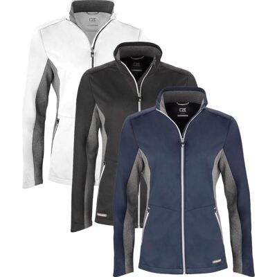 Cutter & Buck 351459 Navigate Softshell Jacket Ladies / Softshelljakke Dark Navy Xs Cutter & Buck 351459 Navigate Softshell Jacket Ladies / Softshelljakke Dark Navy Xs