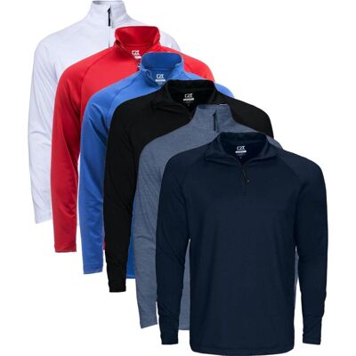 Cutter & Buck 358400 Coos Bay Half Zip Men´s Black M Cutter & Buck 358400 Coos Bay Half Zip Men´s Black M
