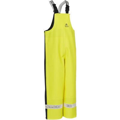 Elka 177308 Unlimited Overall Med Høj Talje Fluorescerende Gul/navy L Elka 177308 Unlimited Overall Med Høj Talje Fluorescerende Gul/navy L
