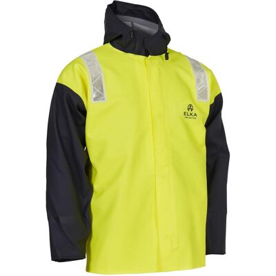 Elka 179804 Unlimited Jakke Med Trykknapper Fluorescerende Gul/navy S Elka 179804 Unlimited Jakke Med Trykknapper Fluorescerende Gul/navy S
