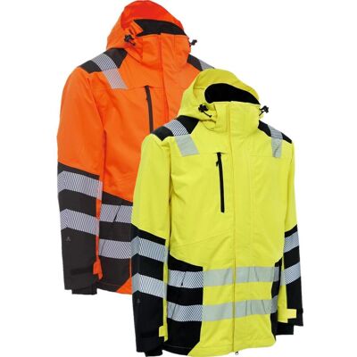 Elka 186003r Visible Xtreme Recycled Jakke Fluorescerende Gul/sort M Elka 186003r Visible Xtreme Recycled Jakke Fluorescerende Gul/sort M