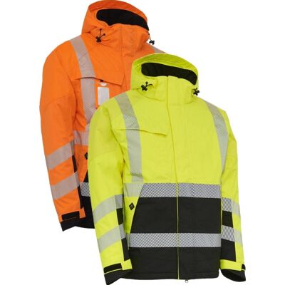 Elka 186100r Visible Xtreme Stretch Vinterjakke Fluorescerende Orange/sort M Elka 186100r Visible Xtreme Stretch Vinterjakke Fluorescerende Orange/sort M