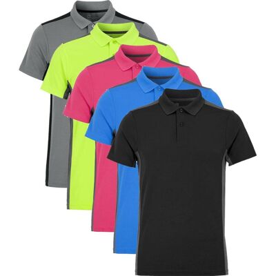Graphix 1690001 Madrid Pique Herre Black/grey 3xl Graphix 1690001 Madrid Pique Herre Black/grey 3xl