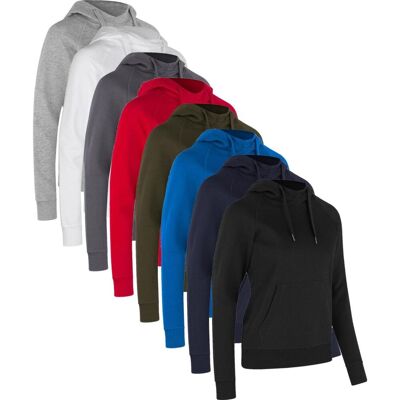 Id Identity 0637 Core Hoodie Dame-Flaskegrøn-L Id Identity 0637 Core Hoodie Dame-Flaskegrøn-L