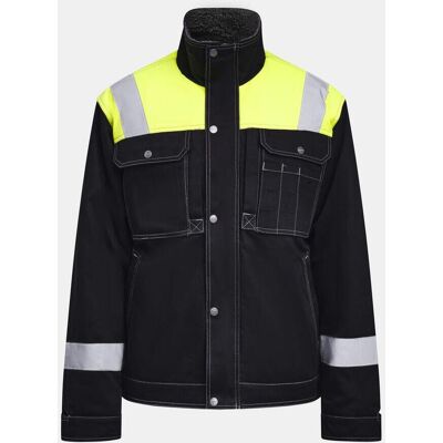 Jobman 1179 Vinterjakke Black / Yellow M Jobman 1179 Vinterjakke Black / Yellow M