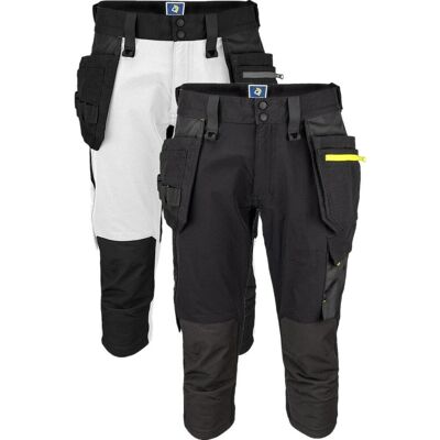 Projob 645556 5556 Knickers Fuld Stretch / Arbejdsknickers White D104 Projob 645556 5556 Knickers Fuld Stretch / Arbejdsknickers White D104