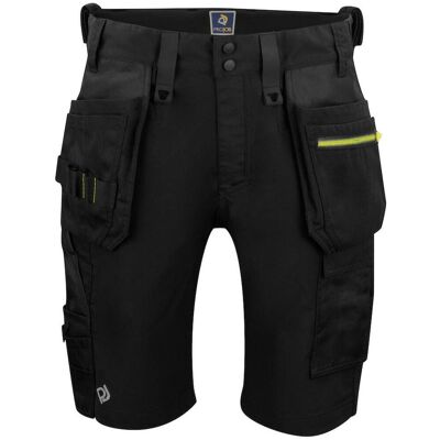 Projob Sorte stretch-shorts - Arbejdstøj Projob Sorte stretch-shorts - Arbejdstøj