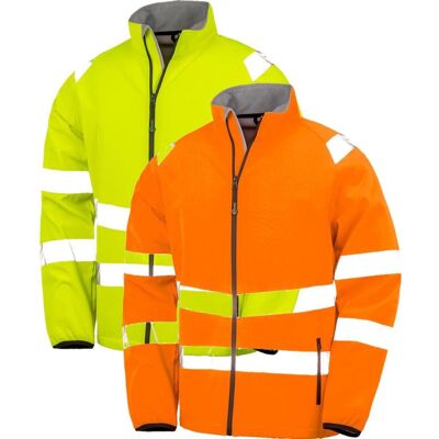 Result Recycled Rt505 Jakker Fluorescent Yellow / Black Xl Result Recycled Rt505 Jakker Fluorescent Yellow / Black Xl