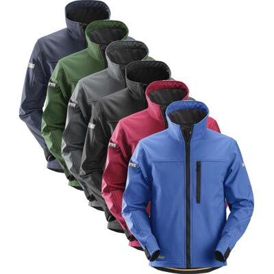 Snickers 1200 Allroundwork, Softshelljakke Blå/sort Xl Snickers 1200 Allroundwork, Softshelljakke Blå/sort Xl