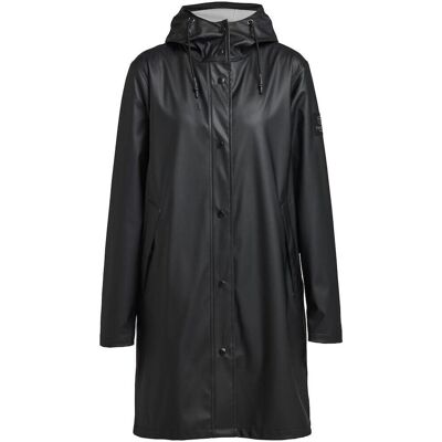 Tenson 465017643 Apelviken Regnjakke Dame Black S Tenson 465017643 Apelviken Regnjakke Dame Black S