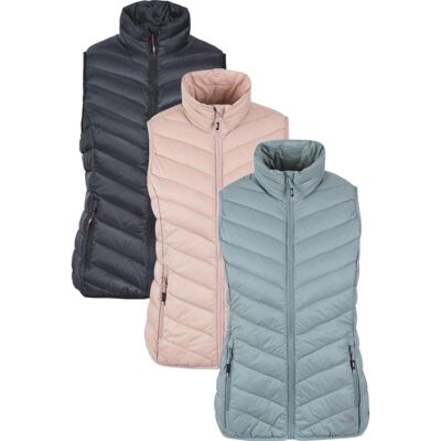 Trespass Giana - Female Down Gilet / Dame Black Xs Trespass Giana - Female Down Gilet / Dame Black Xs