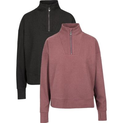 Trespass Happen- Female Casual Top / Dame Dark Grey Marl M Trespass Happen- Female Casual Top / Dame Dark Grey Marl M