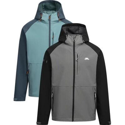 Trespass Carlitos - Male Softshell Jacket Dark Teal 3xl Trespass Carlitos - Male Softshell Jacket Dark Teal 3xl