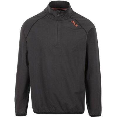 Trespass Hulton - Male Dlx Half Zip Black S Trespass Hulton - Male Dlx Half Zip Black S