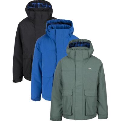 Trespass Lost - Male Rain Jacket Tp50 / Regnjakke Blue 3/4 Trespass Lost - Male Rain Jacket Tp50 / Regnjakke Blue 3/4